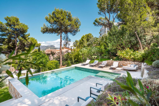 Exclusive dream-villa in Cala Moragues combining modern luxury and Mallorcan tranquillity
