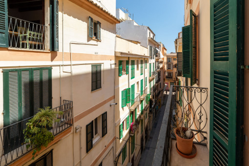 Commerciëel in Palma de Mallorca Old Town