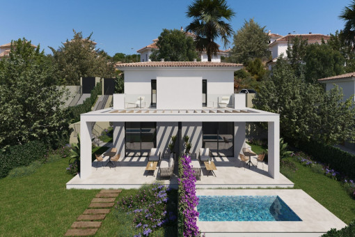 Modern semi-detached house for first occupancy in Cala Romantica