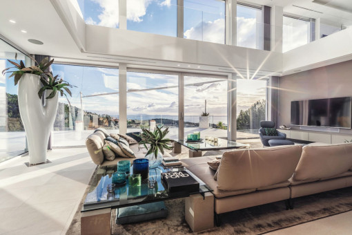 Designer villa with fantastic sea views in Costa den Blanes