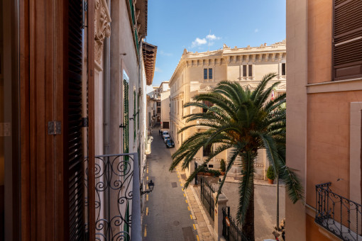 Commerciëel in Palma de Mallorca Old Town