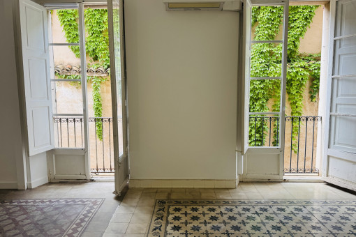 View from the living-dining area