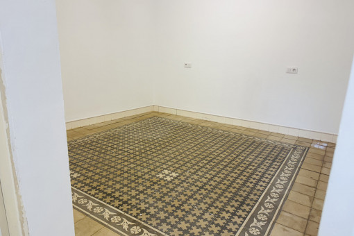 One of the four bedrooms