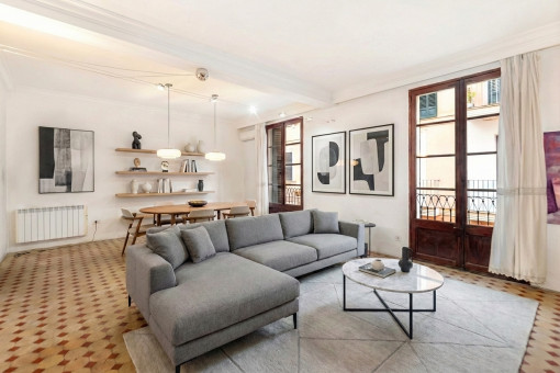 Commerciëel in Palma de Mallorca Old Town